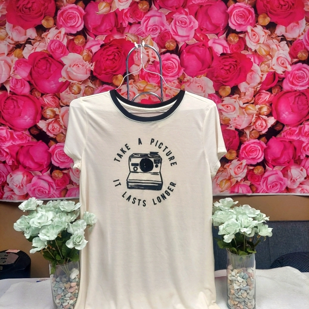 The Print Shop Take a Picture It Lasts Longer Tee